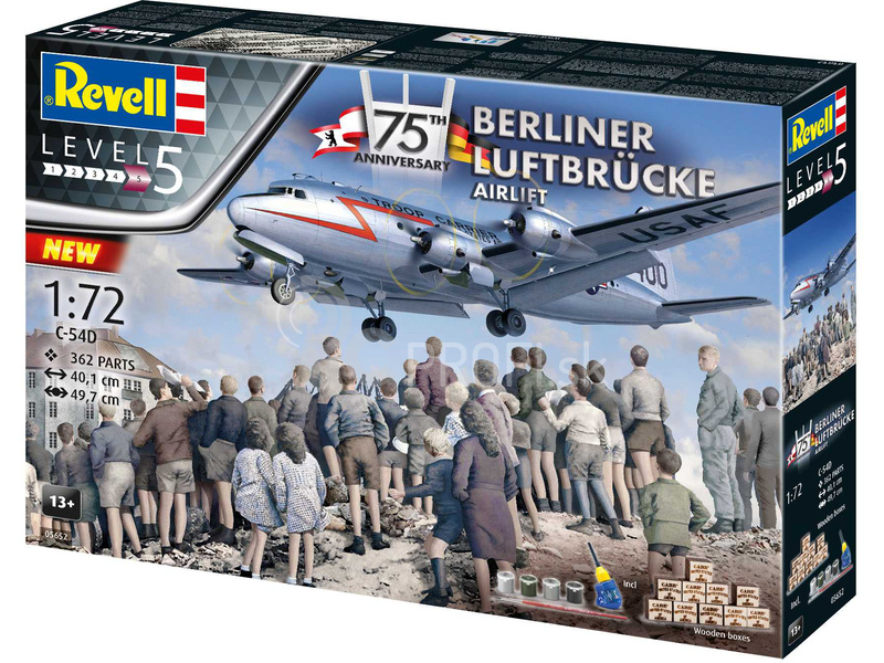 Revell Berliner Luftbrücke 75. výročie (1:72) (darčeková súprava)