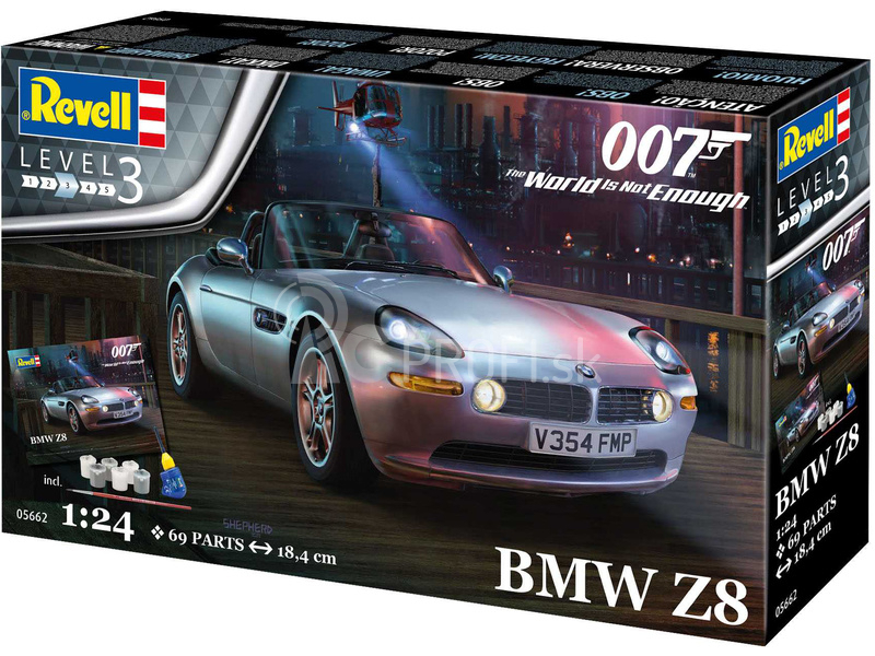 Revell BMW Z8 – Jeden svet nestačí (1:24) (darčeková súprava)