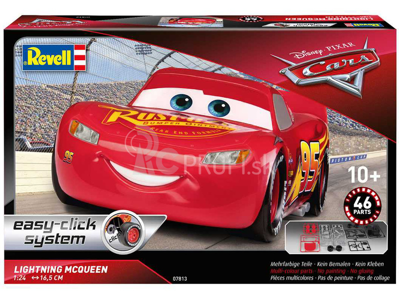 Revell EasyClick Cars 3 - Blesk McQueen (1:25)