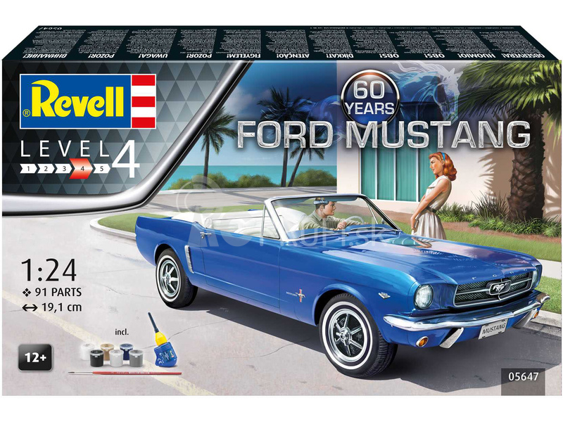 Revell Ford Mustang 60. výročie (1:24) (darčeková súprava)