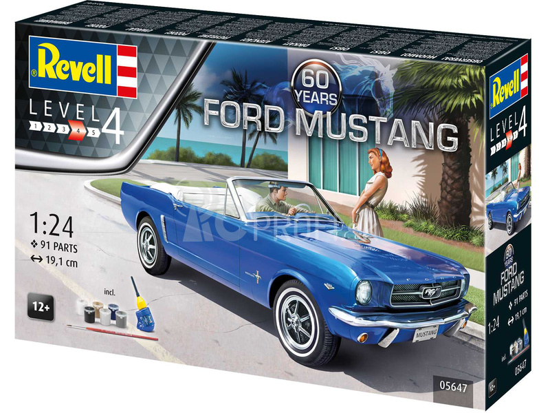 Revell Ford Mustang 60. výročie (1:24) (darčeková súprava)