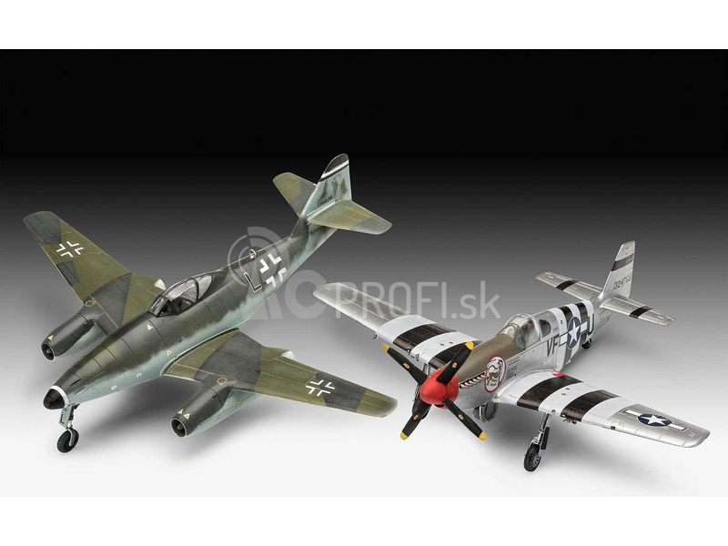 Revell Messerschmitt Me262, North American P-51B (1:72) (súprava)