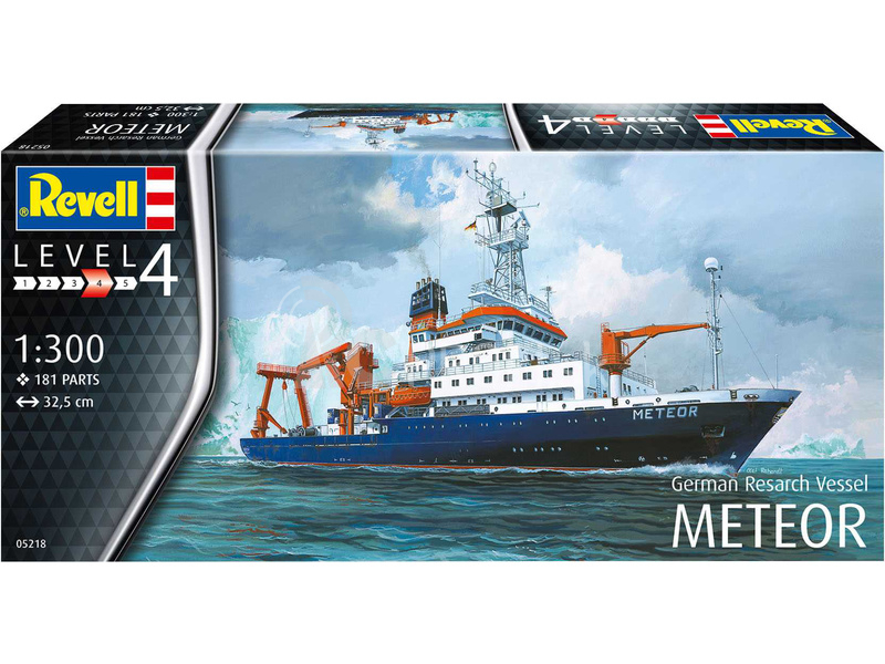 Revell Nemecká výskumná loď Meteor (1:300)