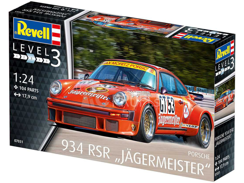 Revell Porsche 934 RSR Jägermeister (1:24)