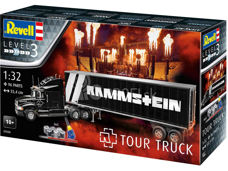 Revell Rammstein Tour Truck (1:32) (darčeková sada)