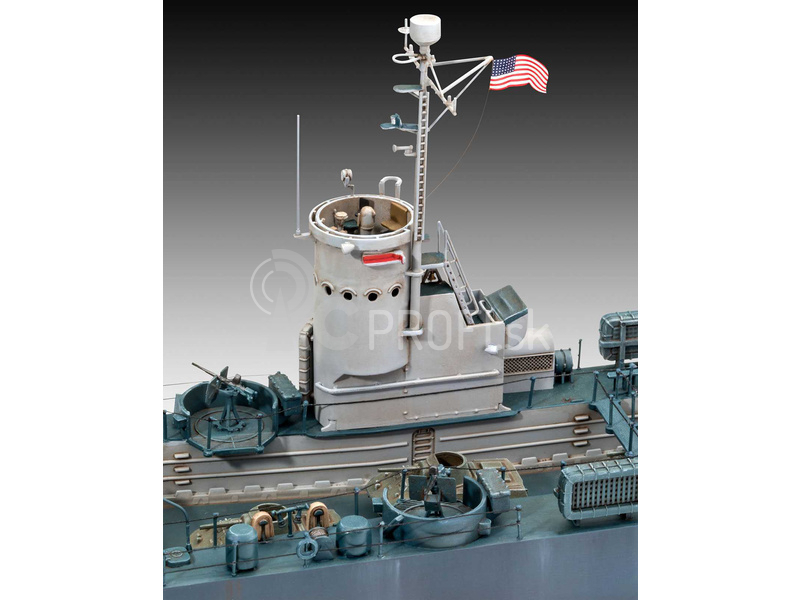 Revell Stredná vyloďovacia loď amerického námorníctva (40 mm delo Bofors) (1:144)