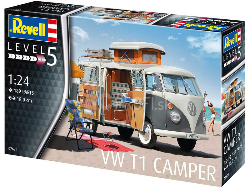 Revell Volkswagen T1 Camper (1:24)