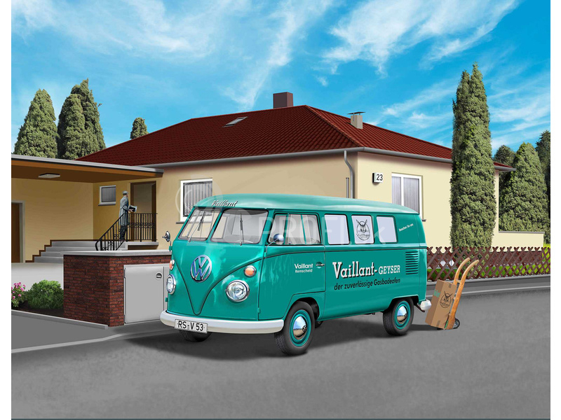 Revell Volswagen T1 Bus 150 rokov Vaillant (1:24) (darčeková súprava)