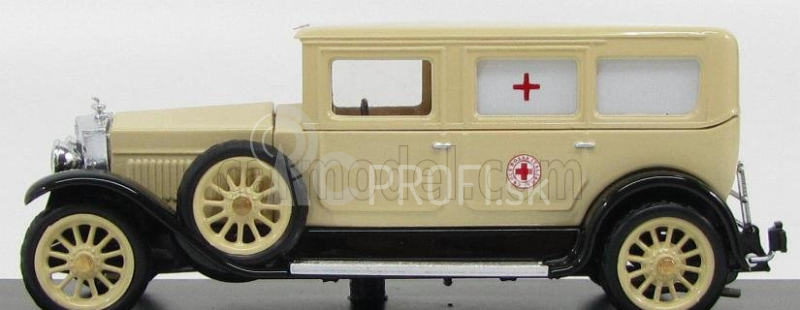 Rio-models Fiat 519s 4-dverový Ambulanza Croce Rossa Italiana 1930 1:43 Ivory