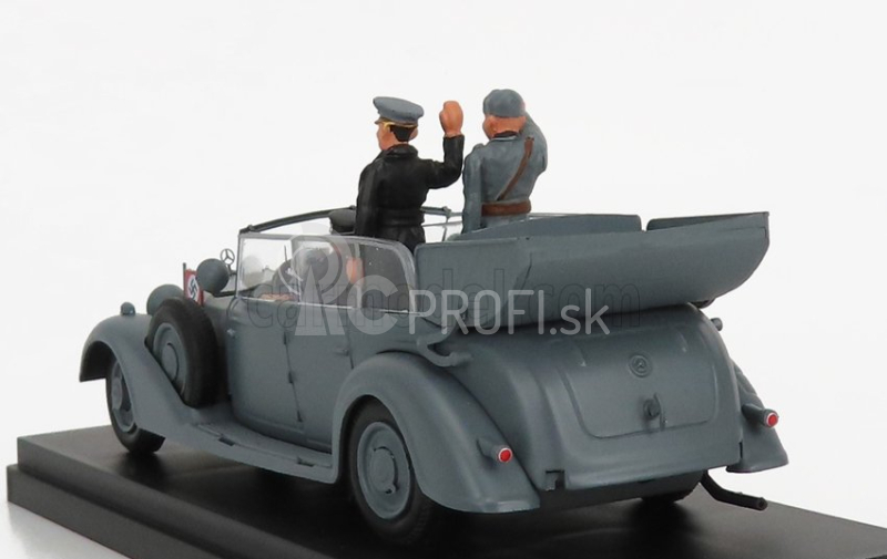 Rio-models Mercedes Benz 770k Wehrmacht Stretnutie Mussoliniho a Hitlera v Nemecku 1938 1:43 Vojenská sivá