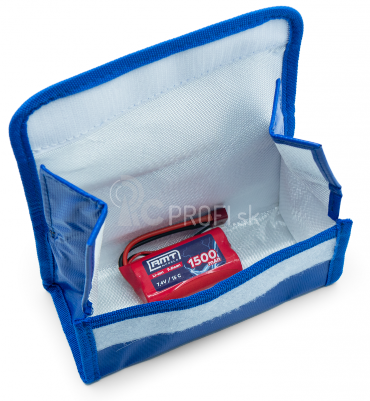 RMT models Safe bag - taška na ochranu batérie 16 × 7 × 7 cm