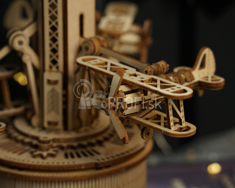RoboTime 3D skladačka hračiek Riadiaca veža s lietadlami