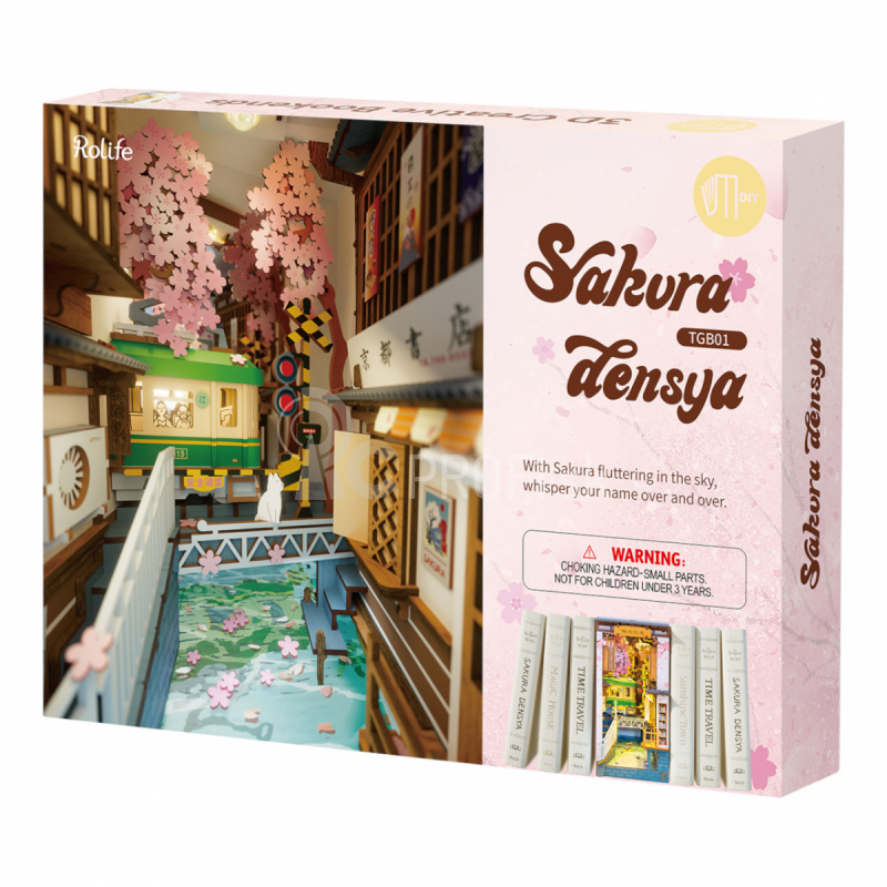 RoboTime miniatúrny domček Sakura alley