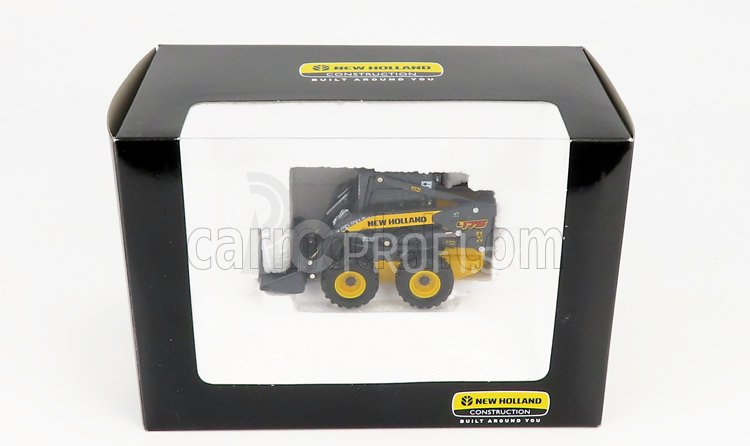 Ros-model New holland L175 Ruspa Gommata - traktor škrabák 1:32 žlto-sivý