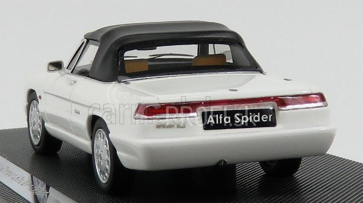 Silas Alfa romeo Spider Closed 1990 4ª Ed Ultima Serie - The Last 1:43 Bianco Freddo - White