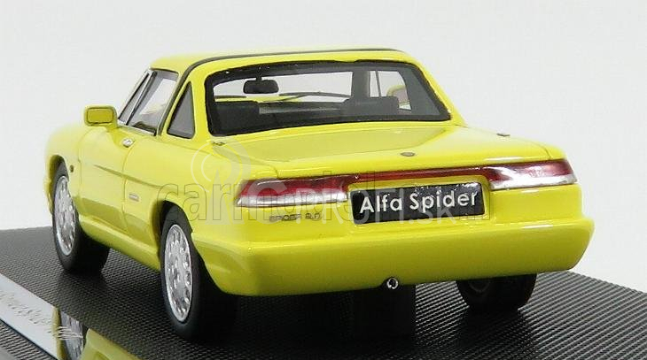 Silas Alfa romeo Spider Hard-top 1990 4ª Ed Ultima Serie - The Last 1:43 Giallo Ginestra - Yellow