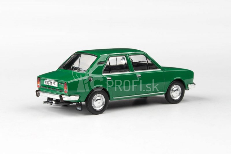 Abrex Škoda 105L (1977) 1:43 – zelená ostrá