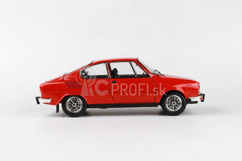 Abrex Škoda 110R Coupé (1980) 1:18 – červená pretekárska