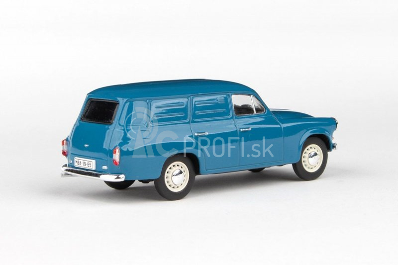 Abrex Škoda 1202 dodávka (1965) 1:43 – sivomodrá