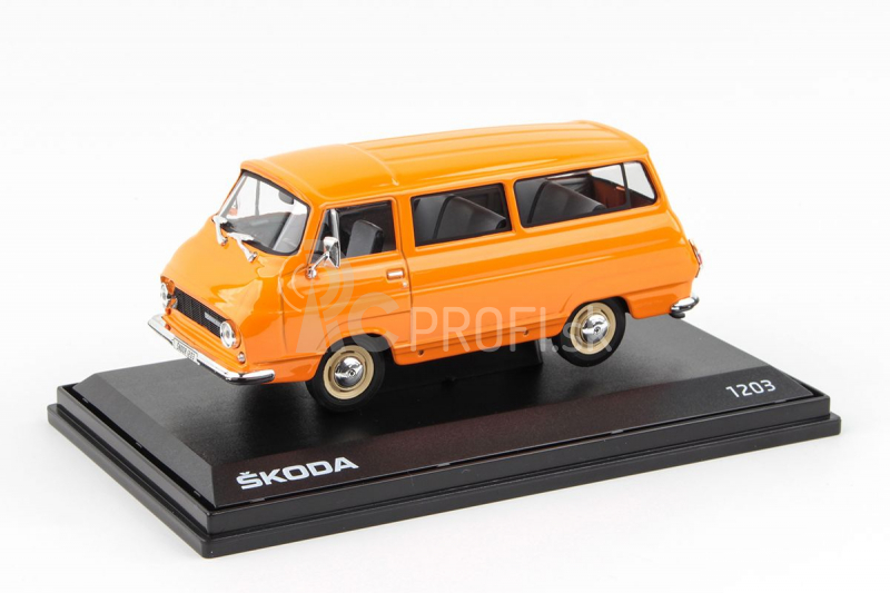 Abrex Škoda 1203 (1974) 1:43 - oranžová