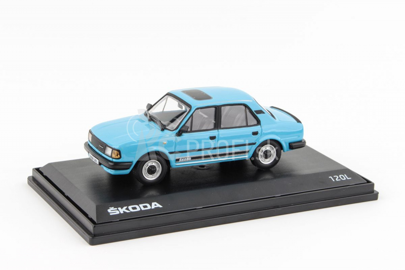 Abrex Škoda 120L (1984) 1:43 - modrá blankytná