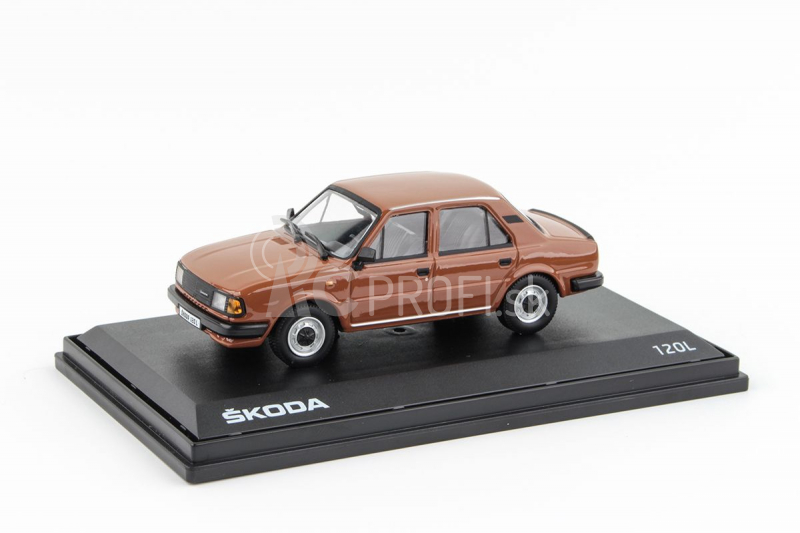 Abrex Škoda 120L (1984) 1:43 - Škoricovo hnedá
