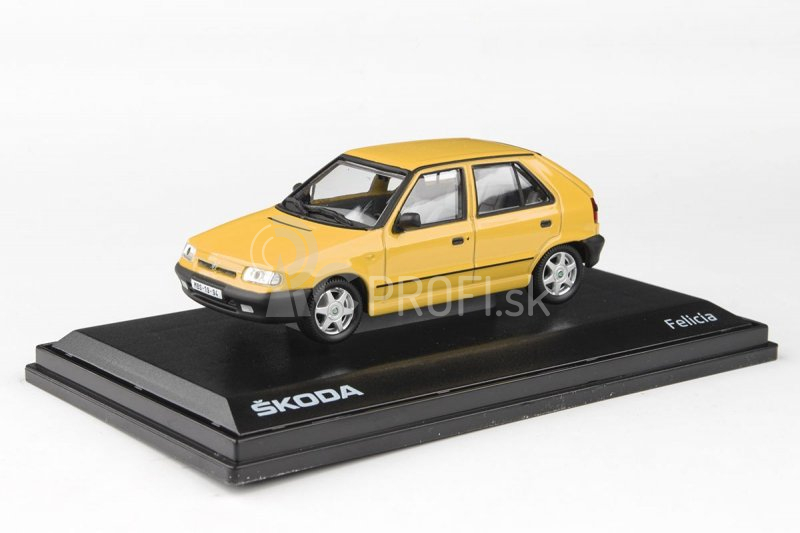 Abrex Škoda Felicia (1994) 1:43 – žltá pastelová