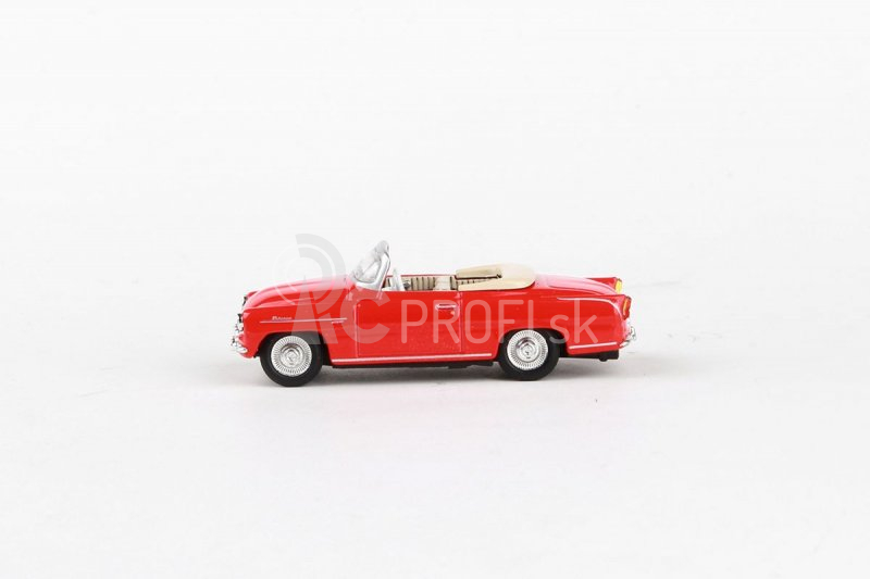 Abrex Škoda Felicia Roadster (1963) 1:72 – červená svetlá