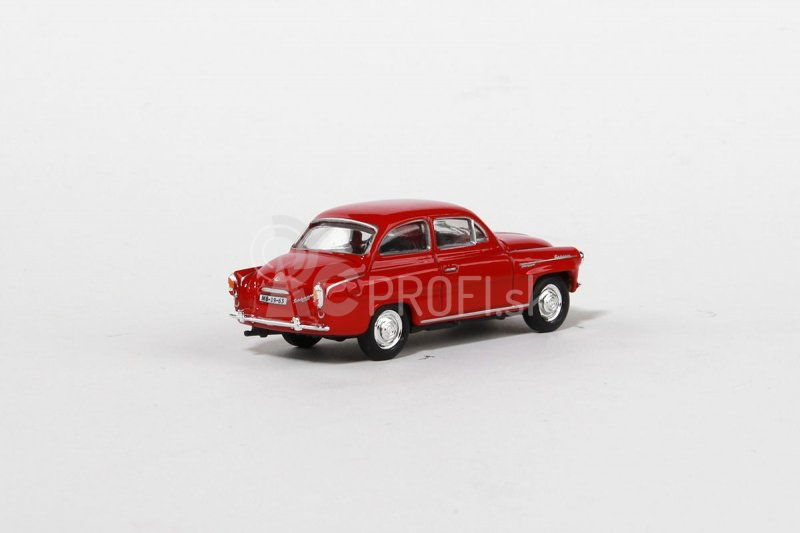 Abrex Škoda Octavia (1963) 1:72 – červená tmavá