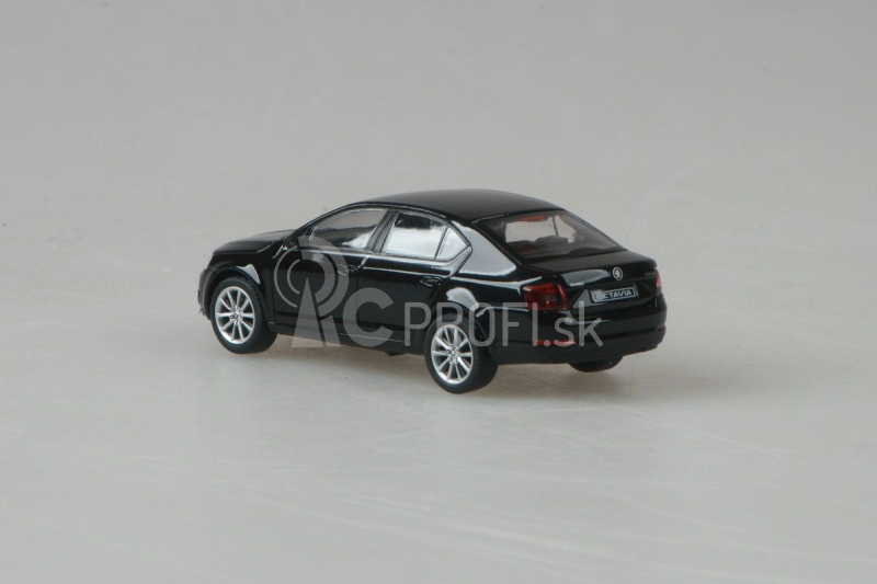 Abrex Škoda Octavia III (2012) 1:43 - černá Magic metalíza