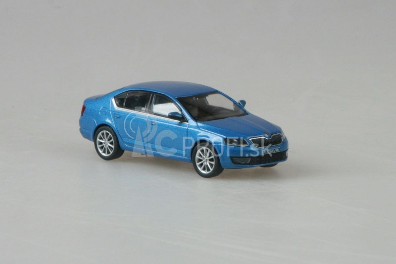 Abrex Škoda Octavia III (2012) 1:43 – modrá denim metalíza
