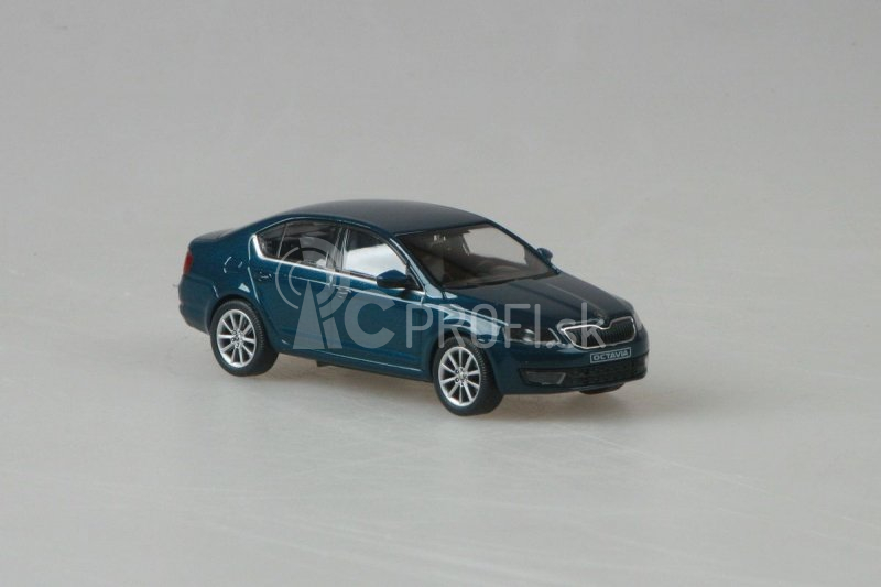 Abrex Škoda Octavia III (2012) 1:43 – modrá láva metalíza