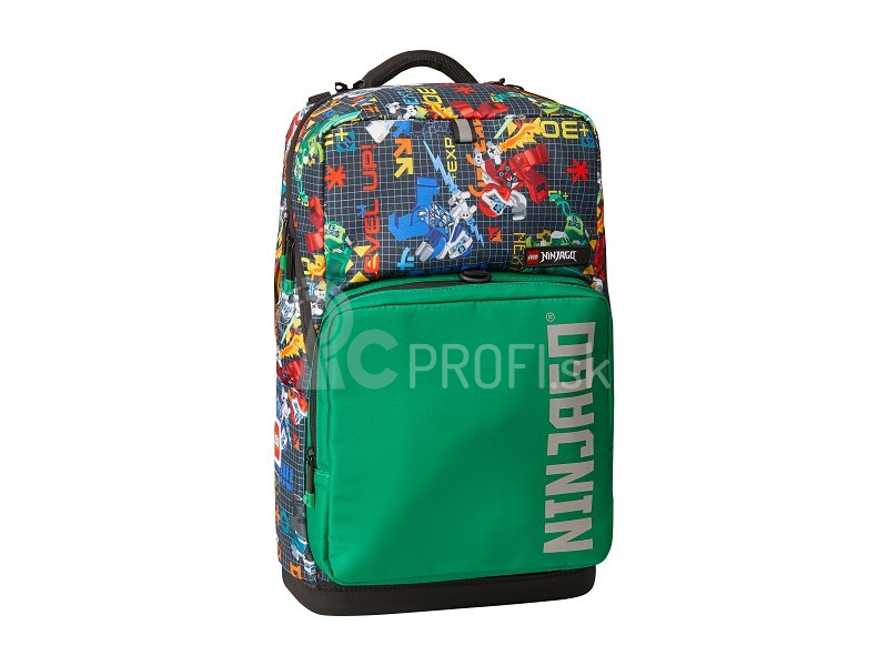 LEGO školský batoh Optimo Plus – Ninjago Green