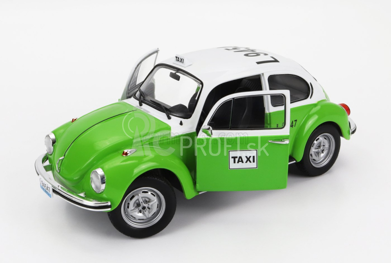 Solido Volkswagen Beetle Kafer 1303 Mexico Taxi 1974 1:18 Zelená Biela