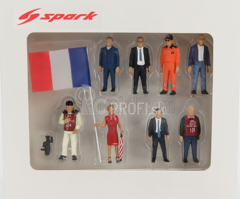Spark-model Figures Set 24h Le Mans 2018 1:43 Rôzne
