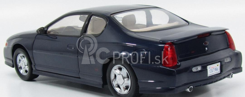 Sun-star Chevrolet Monte Carlo Ss Coupe 2000 1:18 Navy Blue Met