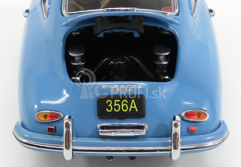 Sun-star Porsche 356a 1500 Gs Carrera Gt Coupe 1957 1:18 svetlomodrá