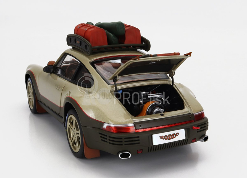 Takmer skutočné Porsche 911 964 Ruf Rodeo 2020 1:18 Gold Met