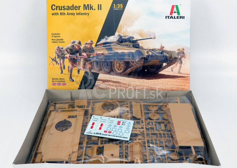 Talianeri Crusader Mkii Tank Military 1941 1:35 /