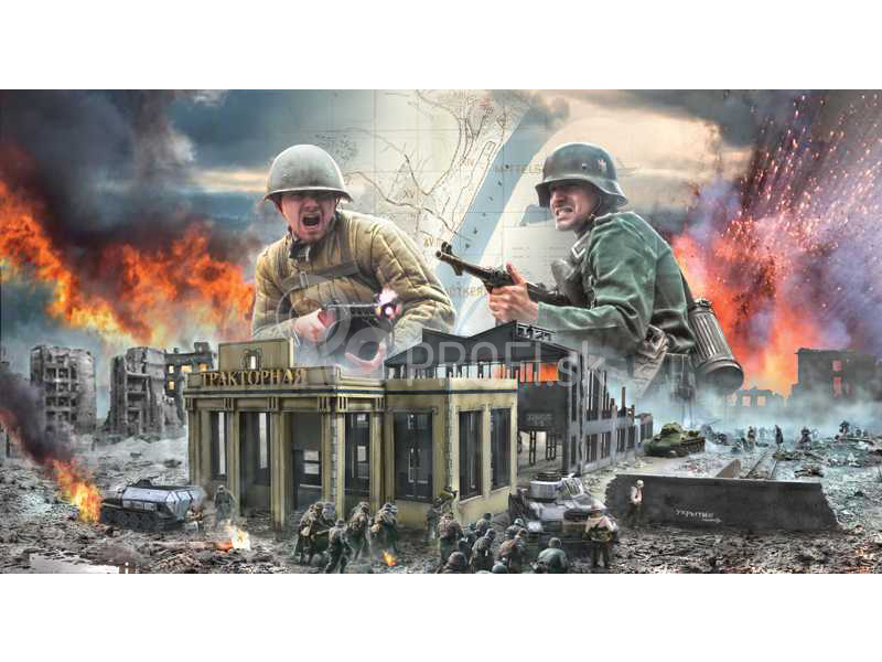 Italeri dioráma obliehania Stalingradu 1942 (1:72)