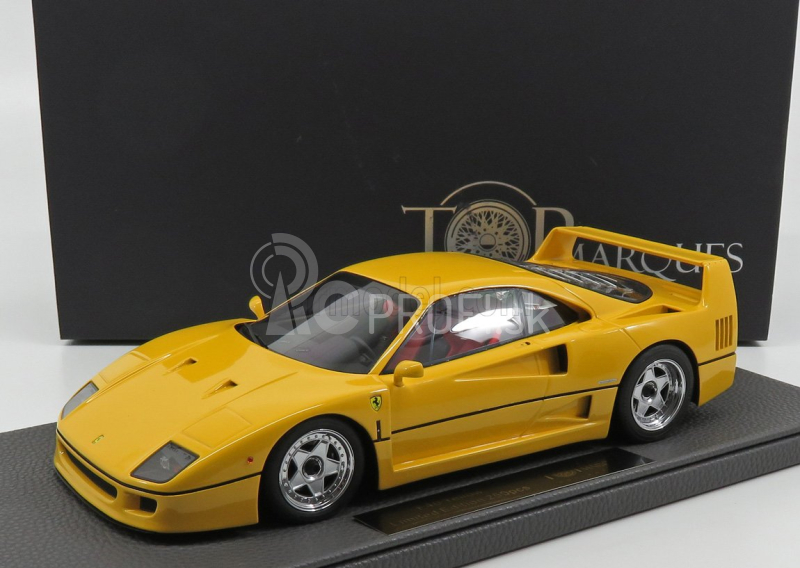 Topmarques Ferrari F40 1987 1:18 žltá