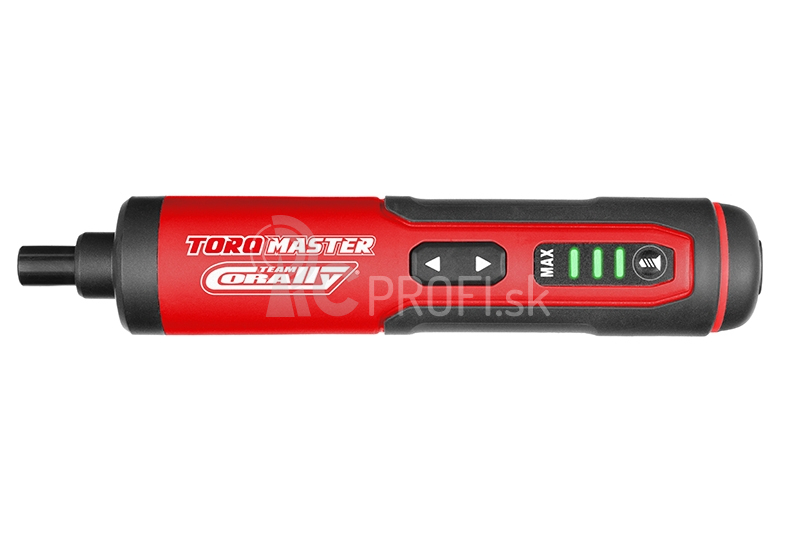 Torq Master - elektrický skrutkovač s digitálnou kontrolou krútiaceho momentu. Li-Ion 3,6 V