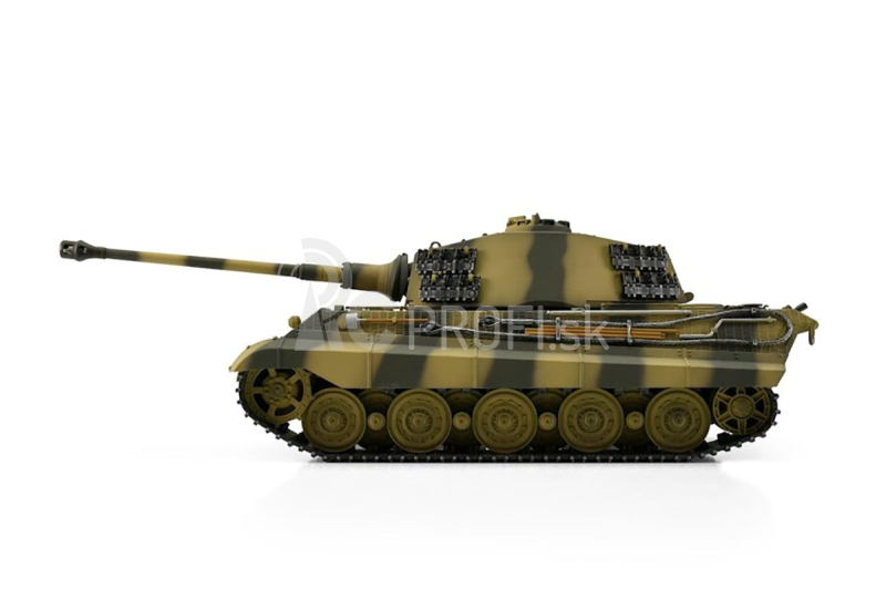 TORRO tank 1/16 RC Königstiger viacfarebná kamufláž - IR - Smoke