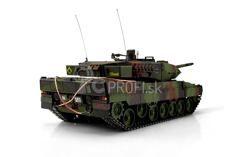 TORRO tank 1/16 RC Leopard 2A6 NATO kamufláž - IR - dym
