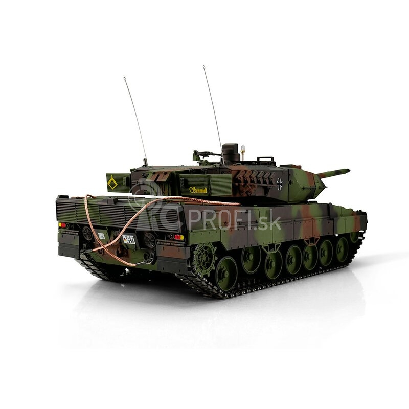 TORRO tank PRO 1/16 RC Leopard 2A6 NATO kamufláž – infra IR – servo