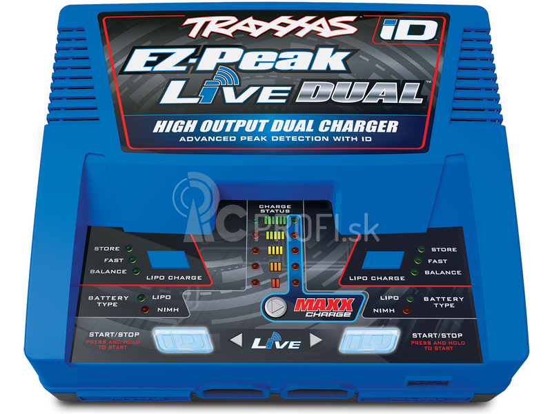 Traxxas nabíjačka EZ-Peak Live Dual 2x 100 W