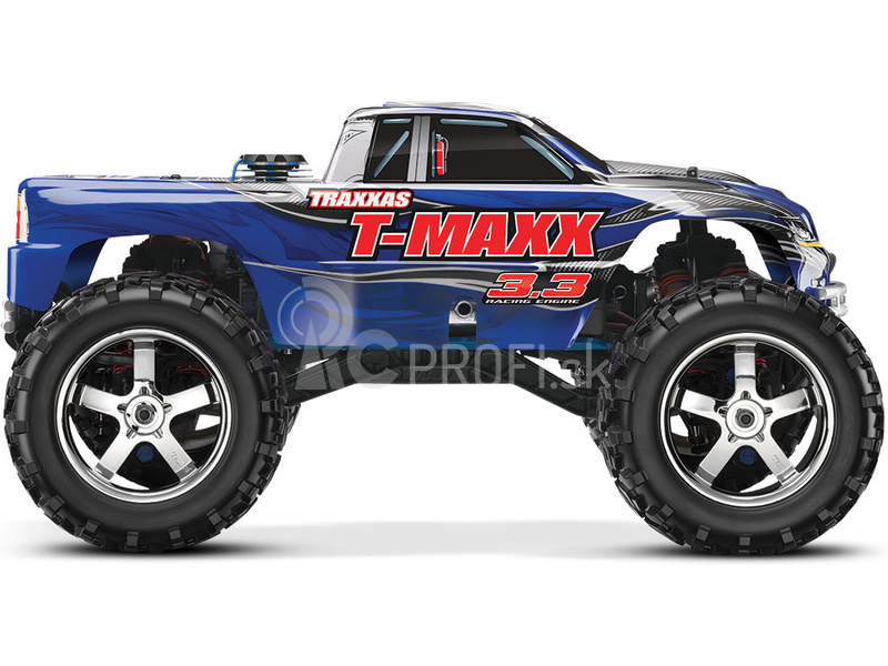 Traxxas Nitro T-Maxx 3.3 1:8 TQi bluetooth RTR červený