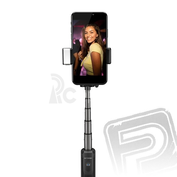 Trojnohá selfie tyč s externým prisvetlením (BW-BS8)