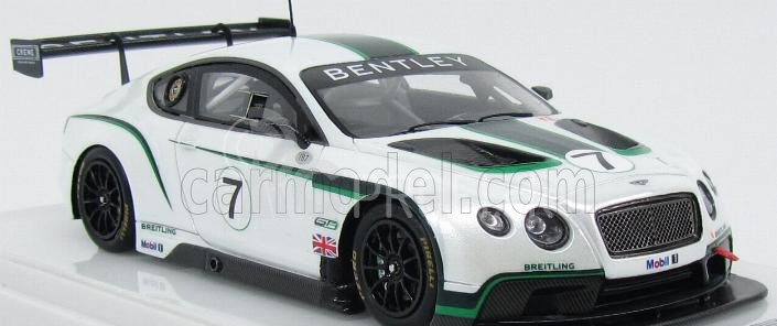 Truescale Bentley Continental Gt3 Goodwood Festival Of Speed 2013 1:43 bielo-zelený
