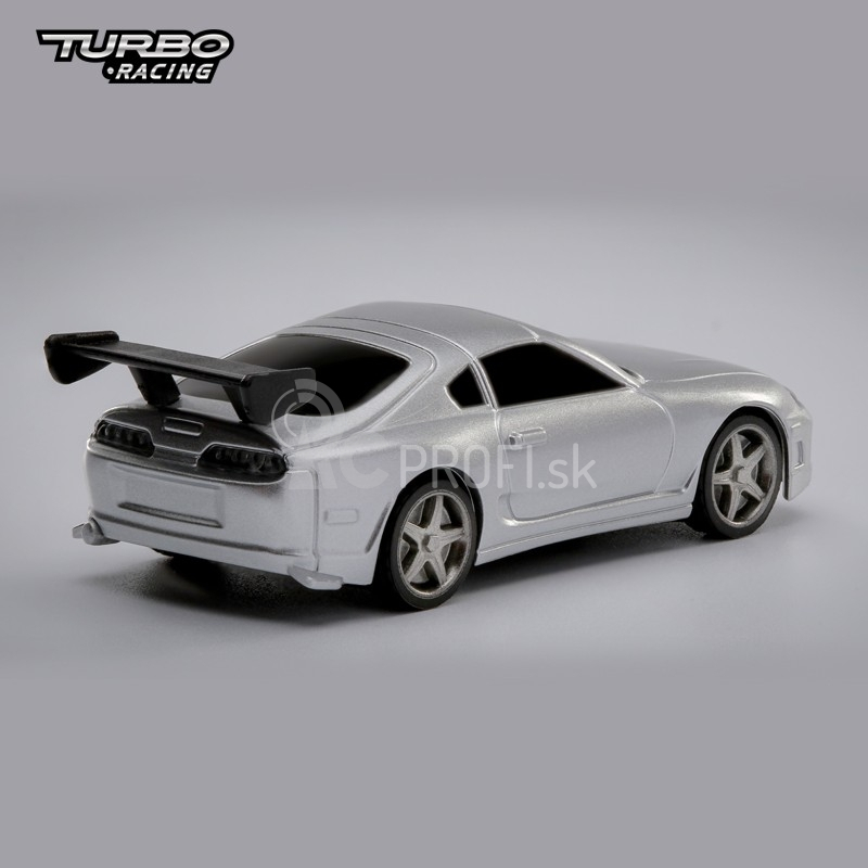 Turbo Racing C73 statický model (strieborný) 1ks